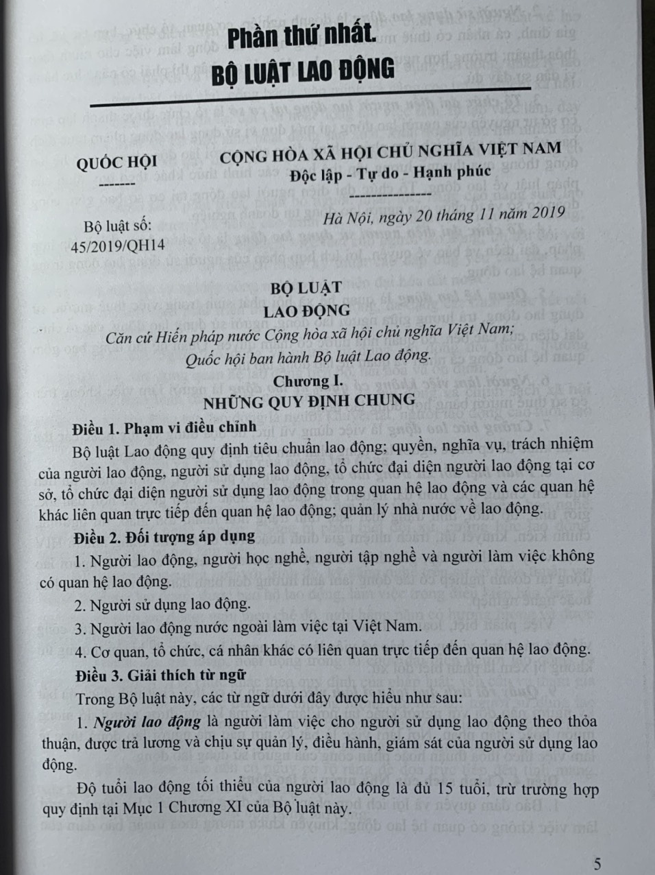 Bộ Luật Lao Động Chế Độ, Chính Sách Mới Hỗ Trợ Người Lao Động, Người Sử Dụng Lao Động Năm 2022