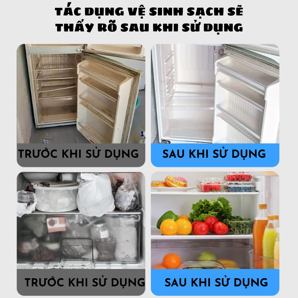 Chai Xịt Vệ Sinh Tủ Lạnh, Bếp Từ, Lò Nướng 380ml