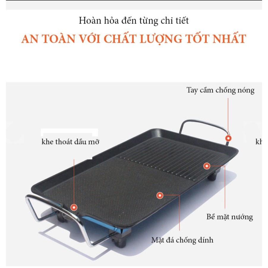 BẾP NƯỚNG ĐIỆN KHÔNG KHÓI BBQ HOME CAO CẤP