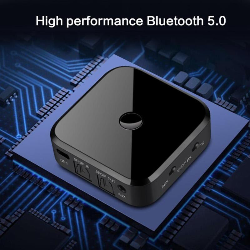 Apt-x HIFI Wireless Adapter Audio TX16 Bluetooth Receiver Transmitter Audio SPDIF Optical Fiber For Smartphone PC TV Headphone. 2 IN 1 Wireless Bluetooth A2DP Audio Fiber Transmitter Receiver 3.5mm AUX SPDIF Interface ATPX APTX LL/HD Bluetooth Adapter