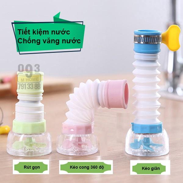 Đầu Vòi Nối Rửa Bát Tăng Áp Xoay 360 Độ Vòi Nước 360 Độ Cho Bồn Rửa Chén có than hoạt tính RY009