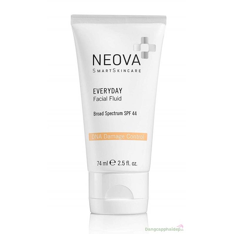 Kem Chống Nắng Neova DNA Damage Control Everyday Facial Fluid SPF 44 74ml - Hee's Beauty