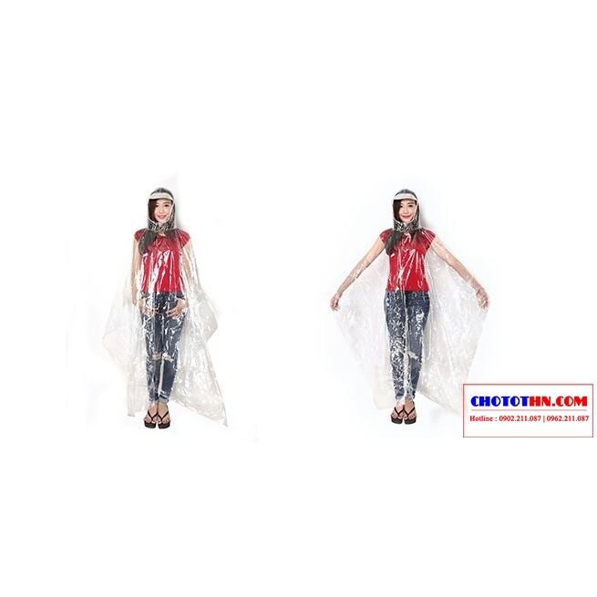 ÁO MƯA TRONG SUỐT NHỰA VI SINH