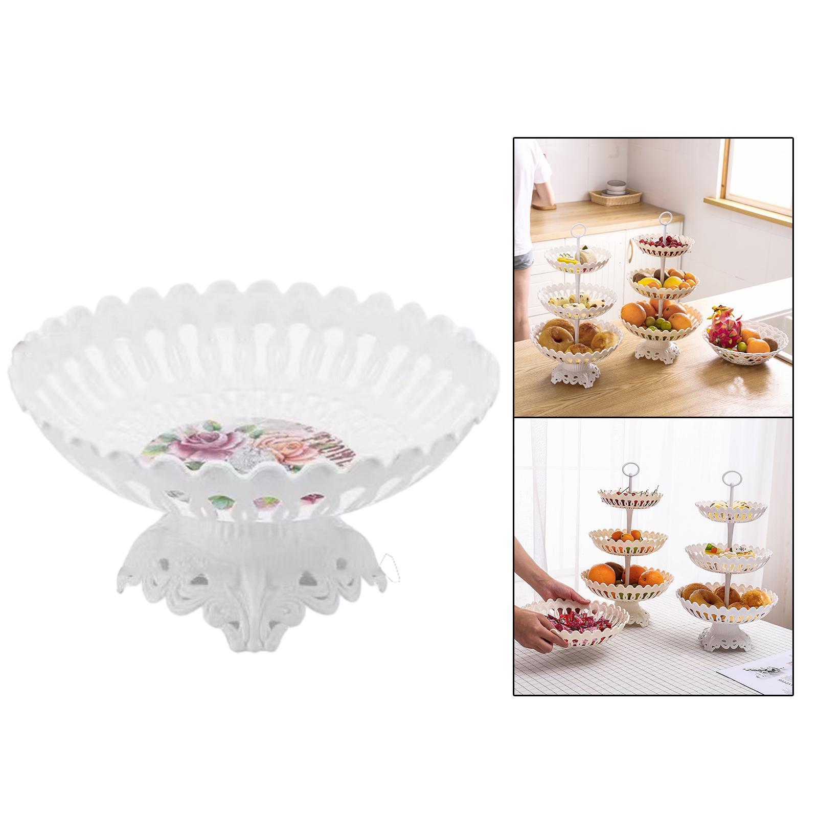 Fruit Plate Cookie Tray Dried Fruit Basket for Wedding Home Decor