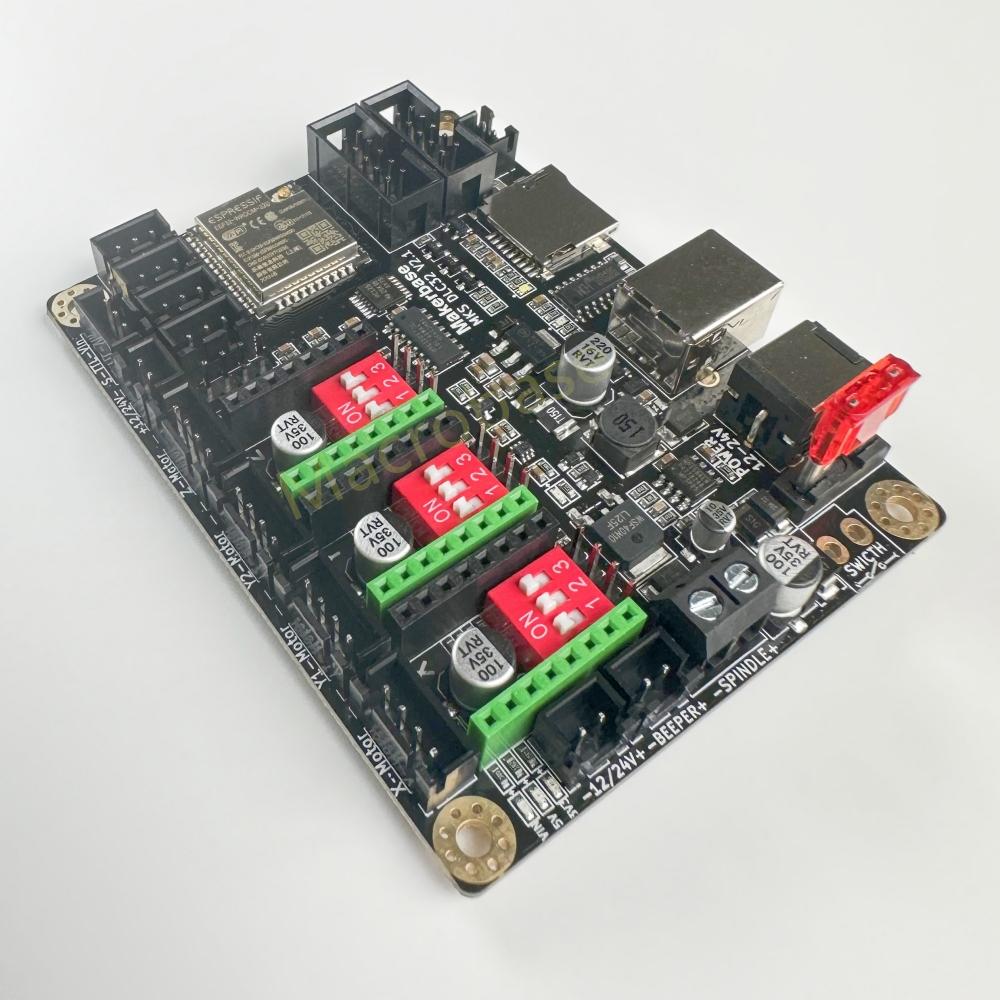 CNC Lá Chắn ESP32 32bit Bộ Điều Khiển MKS DLC32 Acrylic Hộp CNC3020 MAX Linh Kiện Thay Thế 3018 Pro Nhé Màn Hình