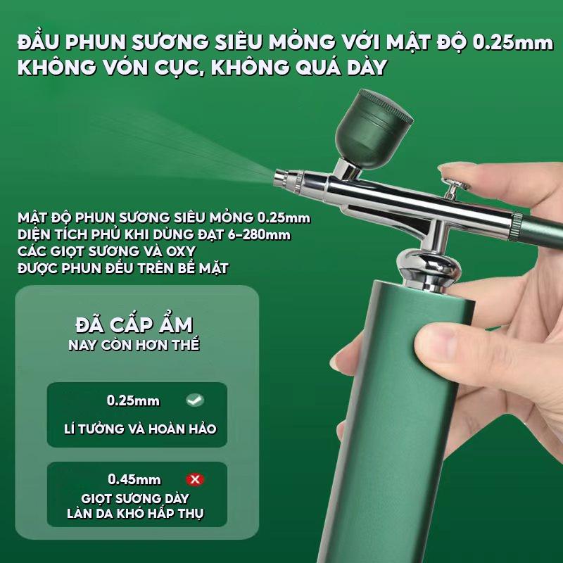 Máy Phun Oxy Tươi Phun Sương Tạo Ẩm Cho Da Mặt HZ-020