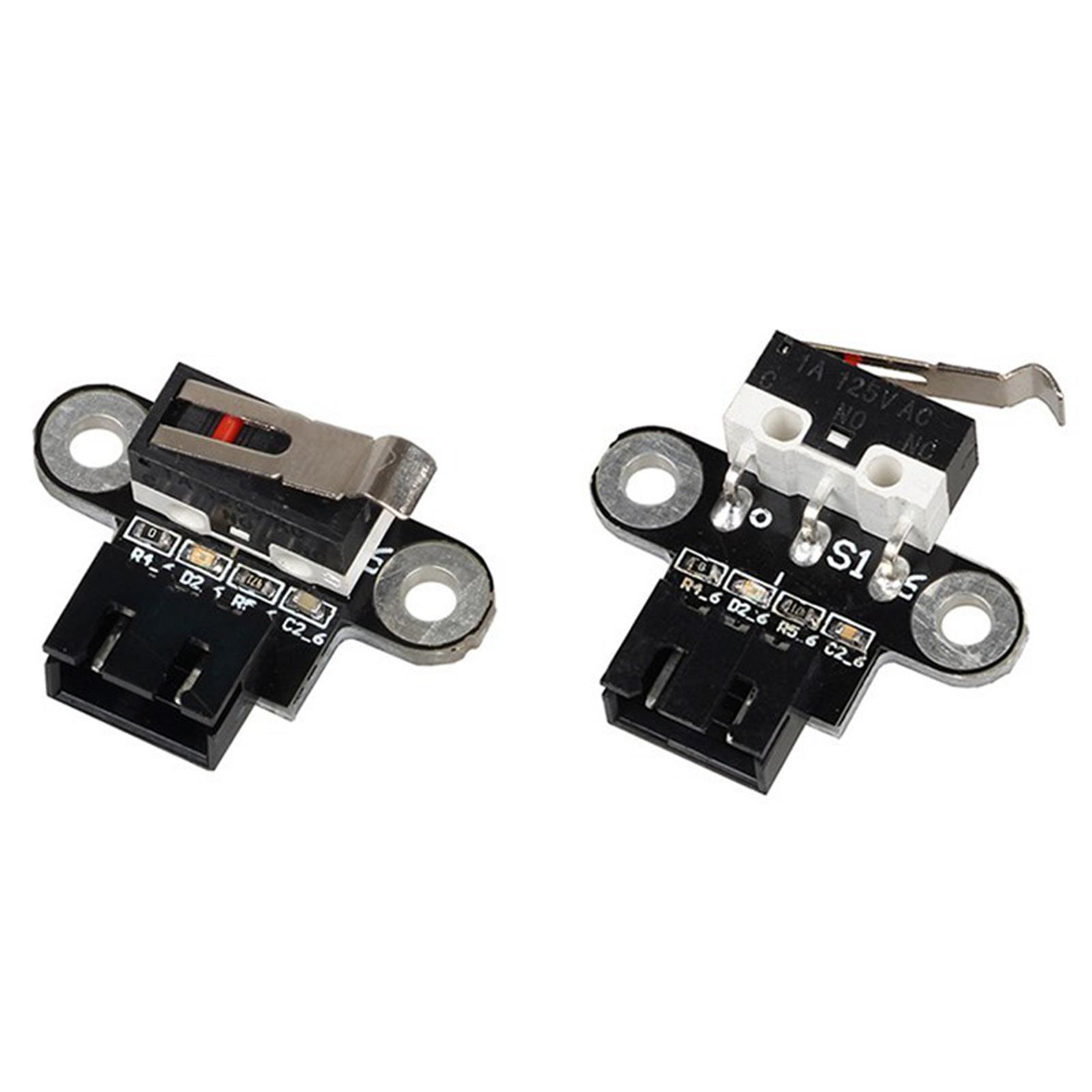 Mechanical Limit Switch Module with 1M Cable, Endstop Switch, with Indicator Replacement Parts, 3D Printer Parts 3Pin for Ramps 1.4 Accessories