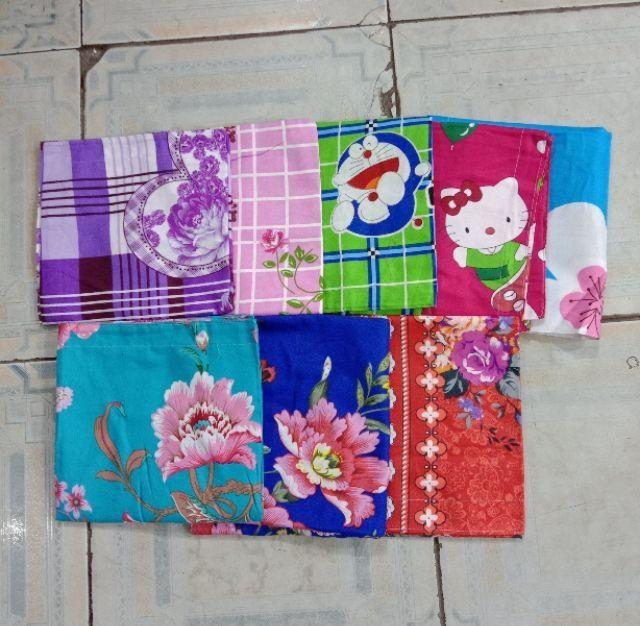 Áo gối đôi cotton nhung.