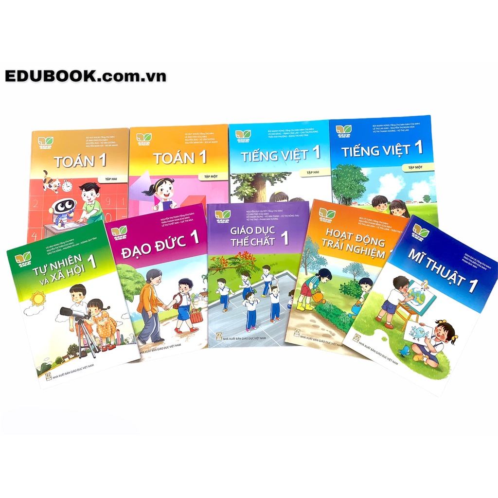 Trọn bộ 21 cuốn SGK +VBT lớp 1 kèm sách Tiếng Anh Global Success