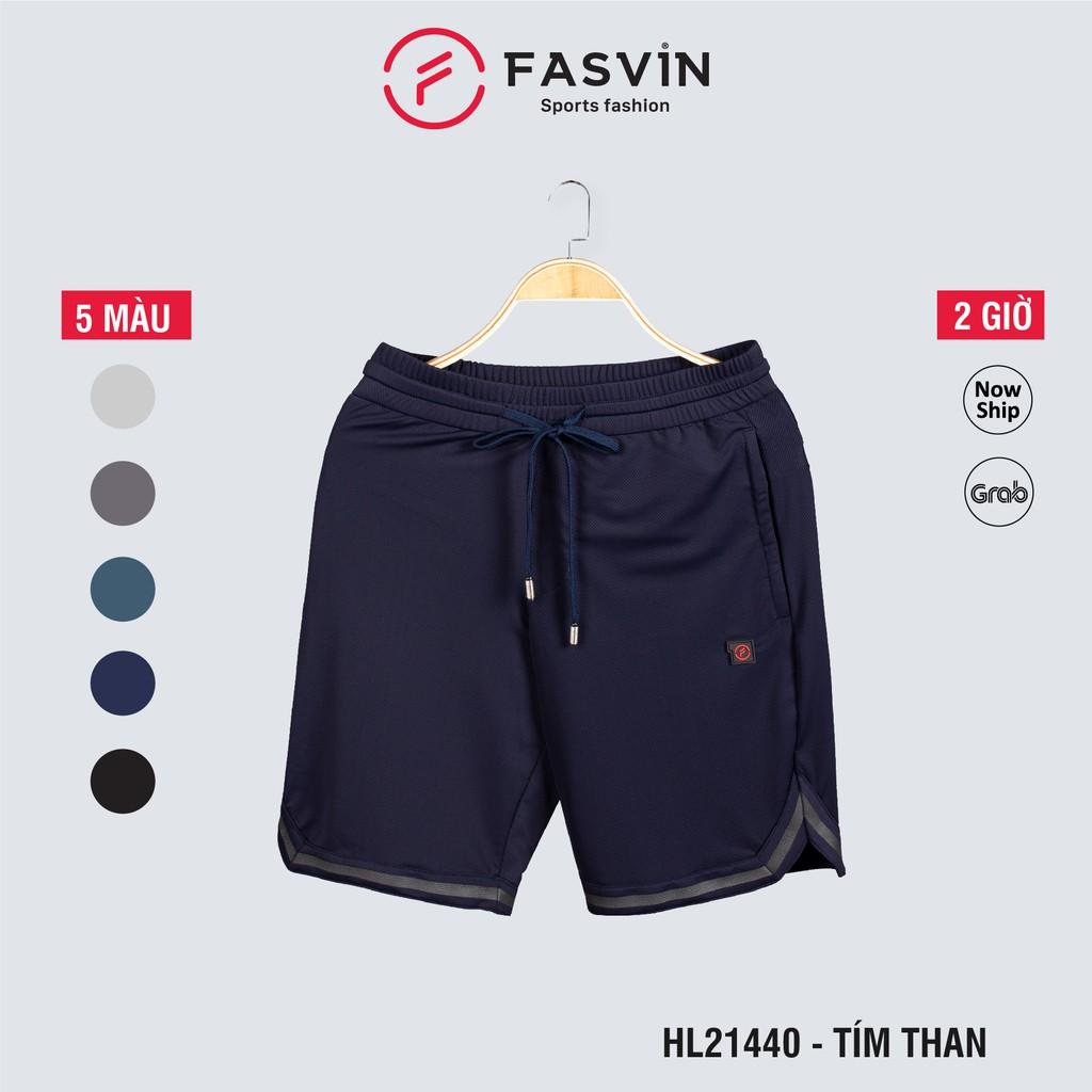 Quần short thể thao nam Fasvin HL21440.HN chất liệu cao cấp mềm mịn, không nhăn co giãn thoải mái