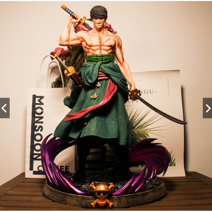 Mô Hình One Piece Zoro Thợ săn hải tặc sắc nét từng chi tiết màu da rất đẹp loại 1