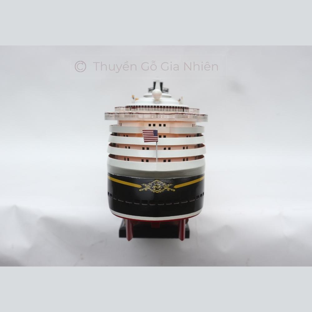 Mô Hình Thuyền Gỗ Phong Thủy Dạng Thuyền Du Lịch 'DISNEY' MAGIC Chính Hãng Hàng Xuất Khẩu Chất Lượng Cao