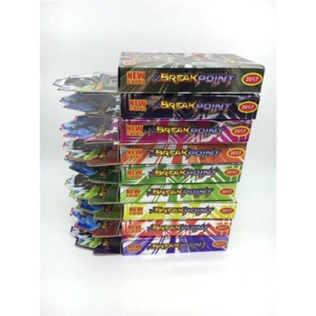 Sỉ 10 hộp thẻ bài p0kem0n giấy