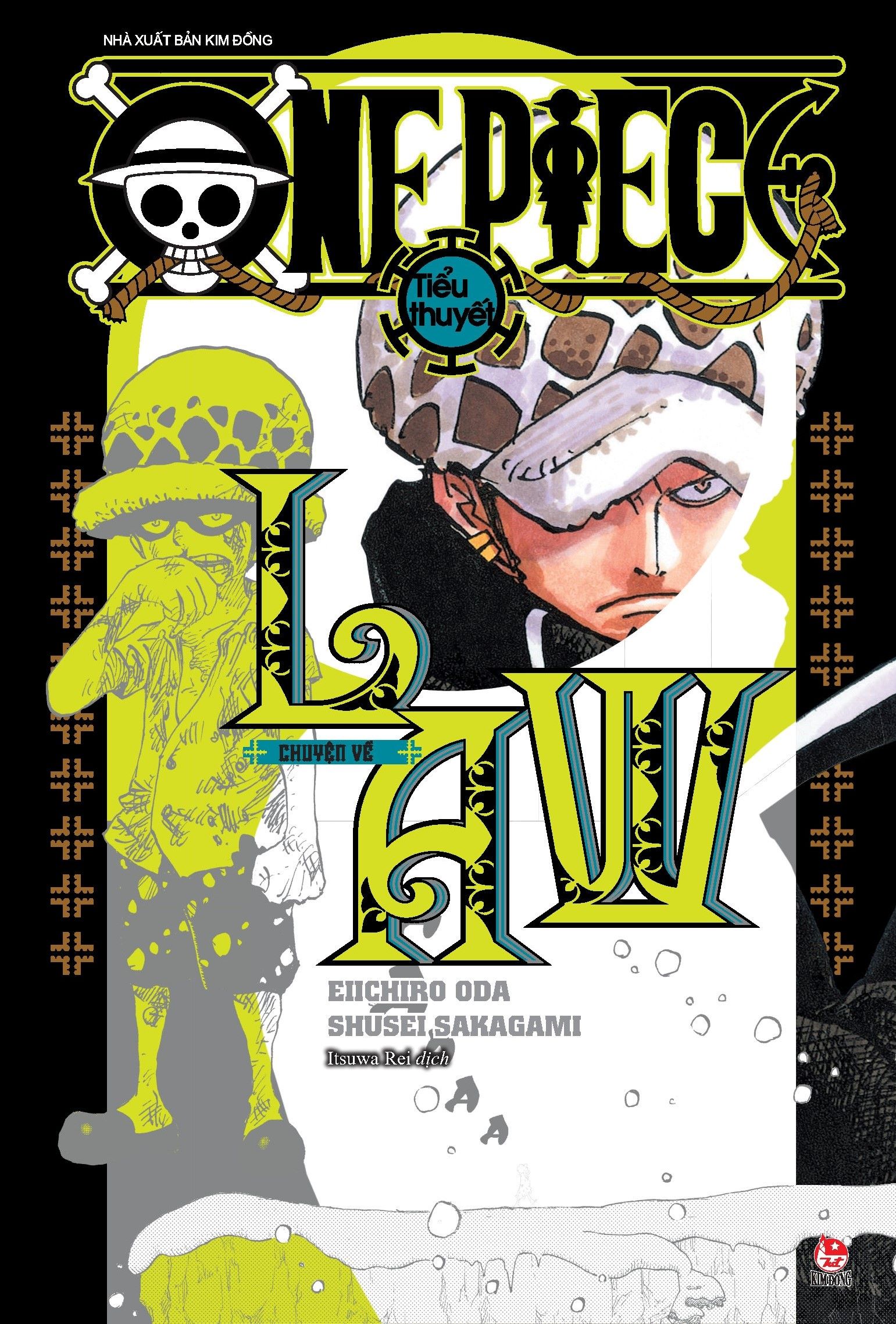 Sách - Tiểu thuyết One Piece - Chuyện về Law - Tặng kèm PVC Card - NXB Kim Đồng