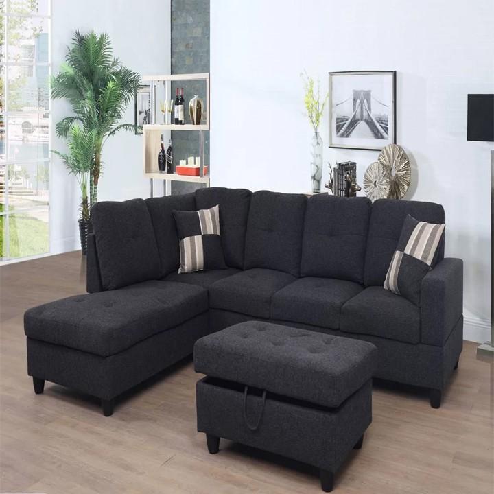 Ghế sofa góc phòng khách mới nhất Juno Sofa HHP-SFG04-V4