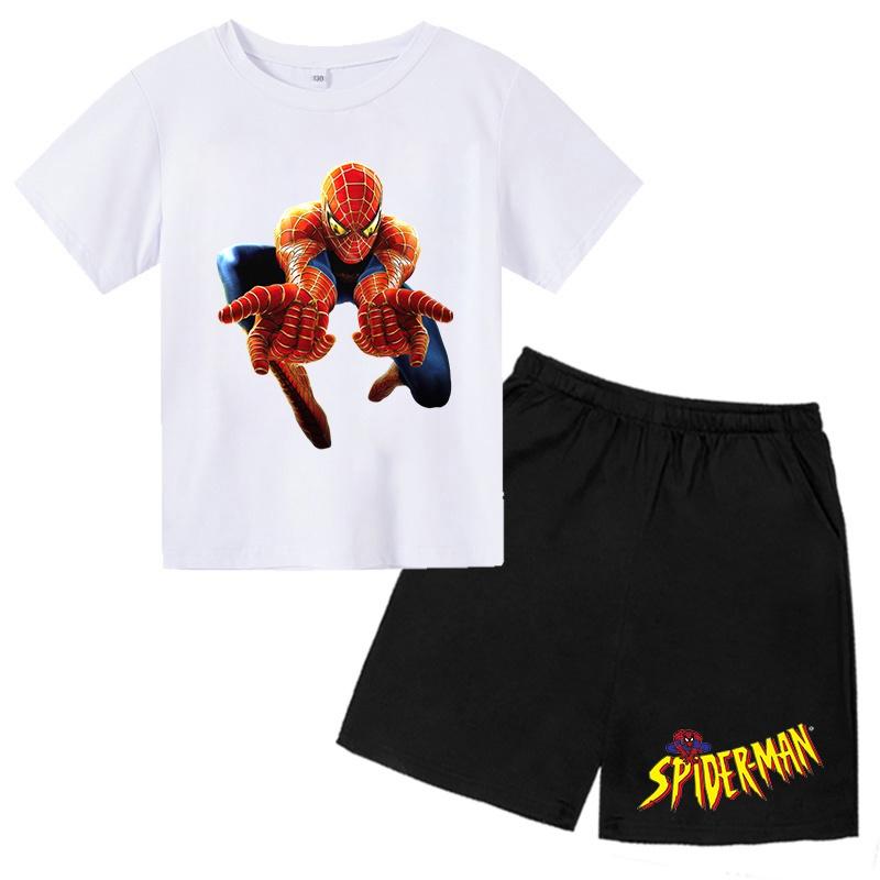 Áo Quần trẻ em ( Combo 4 Bộ ) spider man 02 siêu cool , King Cotton