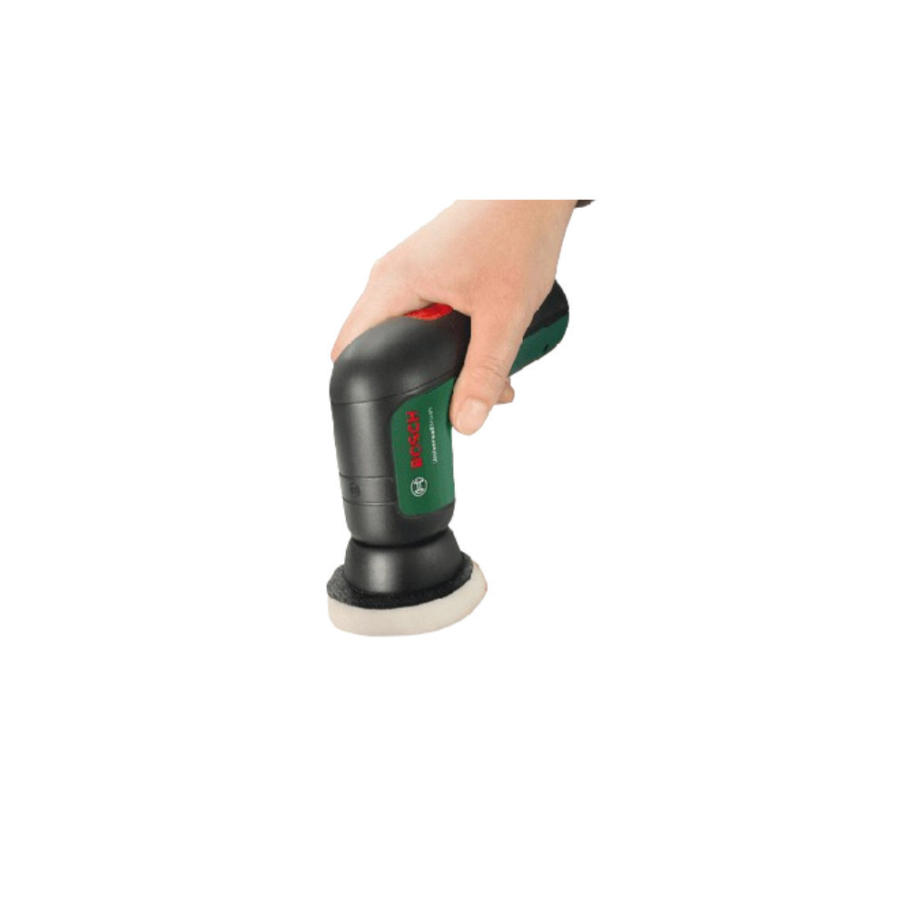 Máy cọ rửa vệ sinh Bosch đa năng dùng pin kèm Miếng cọ nhà bếp Bosch và Miếng tẩy melamine Bosch