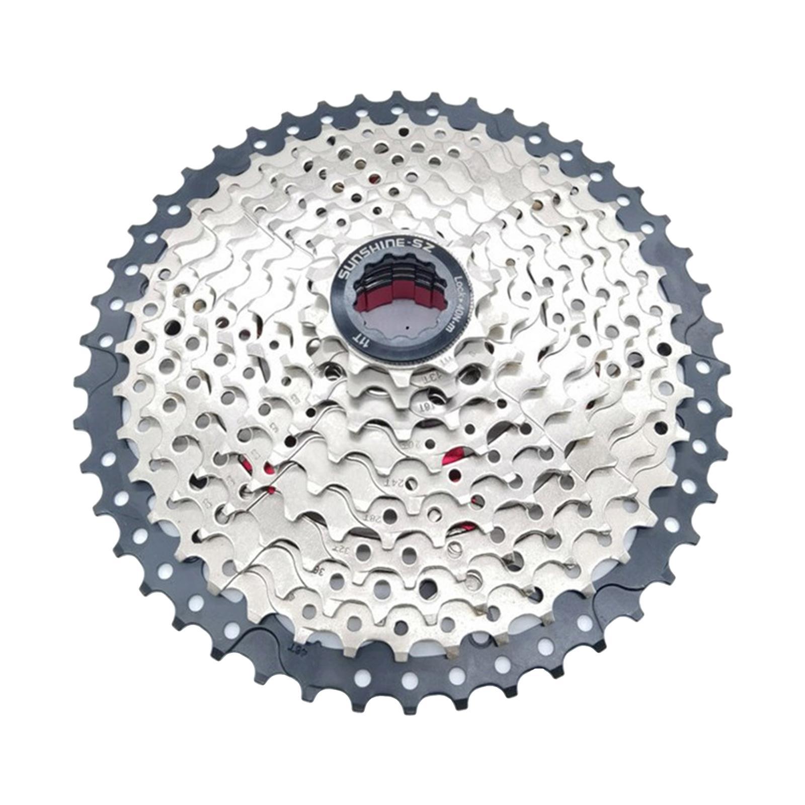 Steel 8-12s Bike Cassette Flywheel Screw on Freewheel Component