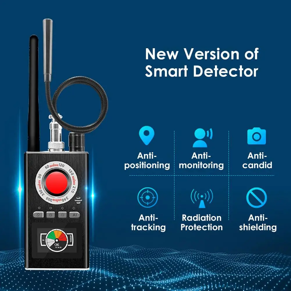ROGTZ - RF Detector K88 - Thiết bị phát hiện máy ghi âm, camera wifi K-88 - Máy phát hiện camera , máy ghi âm K88 - Hàng Chính Hãng