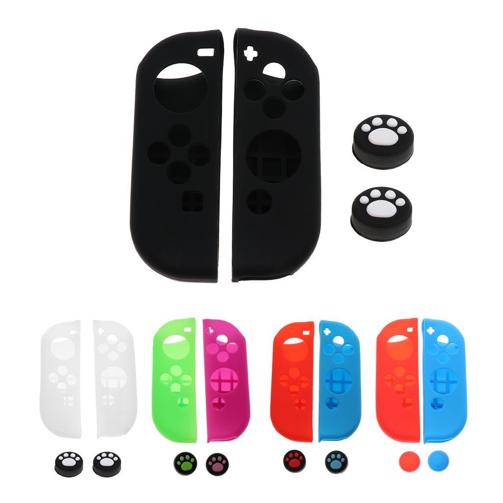 Soft Case + Thumbstick Cap for Nintendo Switch Joy-con
