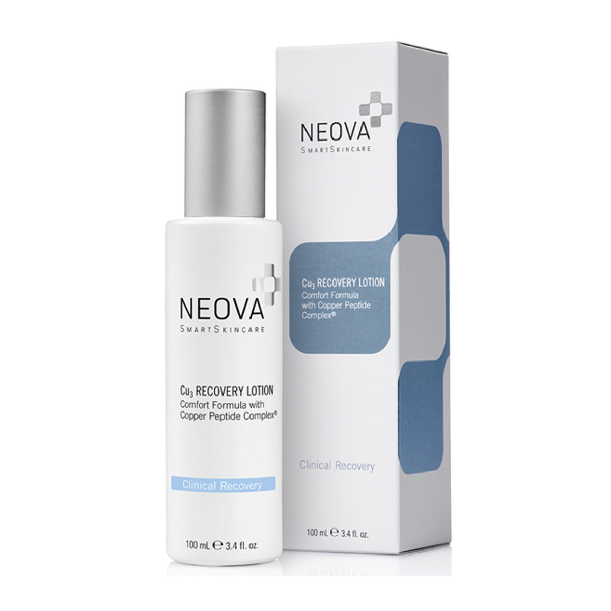 Neova Cu3 Recovery Lotion 100ml – Sữa dưỡng phục hồi da sau laser, bỏng