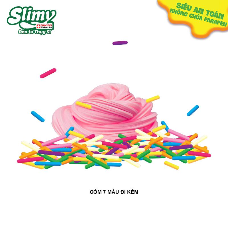 Đồ Chơi SLIMY Slime Hộp Kem Kỳ Lân Ngọt Ngào Với Cốm Trang Trí 33917