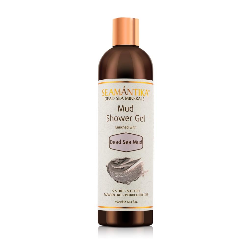 Gel Tắm từ Bùn Biển Chết - Mud Shower Gel - Dead Sea Mud - Seamantika