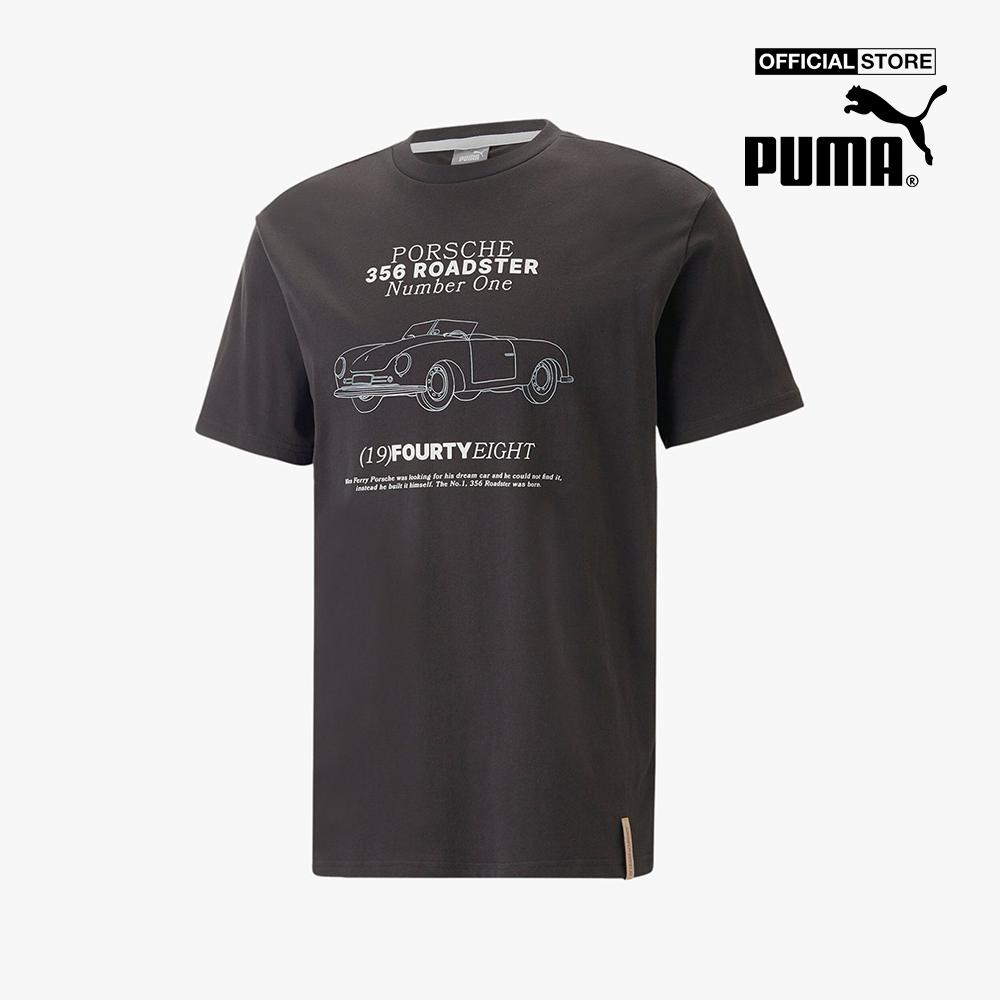 PUMA - Áo thun nam cổ tròn tay ngắn Porsche Legacy 356 Roadster 538226