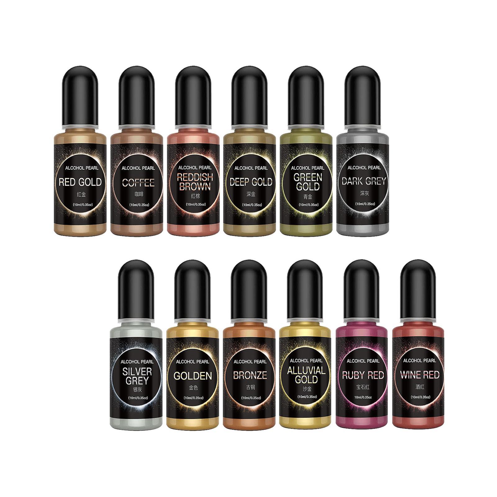 Ink Set Epoxy Resin Pigment Colorant Liquid for Acrylic Painting