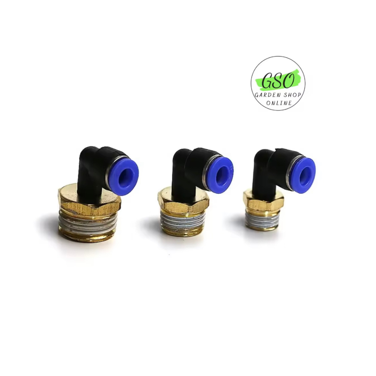 Đầu nối nhanh góc PL 4mm 6mm 8mm 10mm 12mm / Khớp nối nhanh / Nối nhanh phun sương ống 4 6 8 10 12