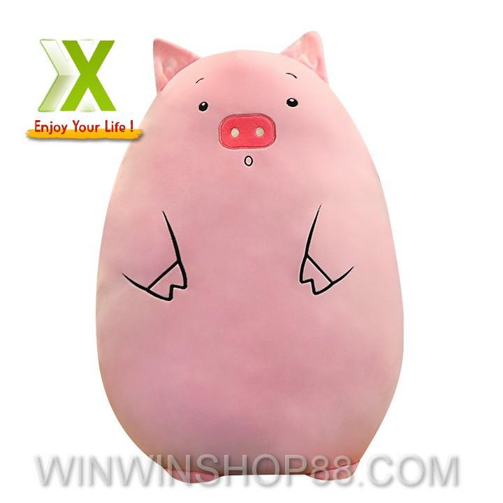 Gấu Bông Heo Hồng Cao 45cm Dễ ThươngTNB08 ANDHERE