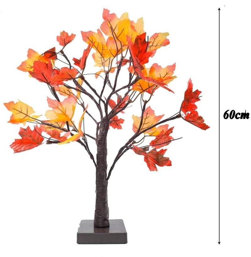 Đèn Led 24 Bóng Hình Cây Thông Trang Trí Giáng Sinh