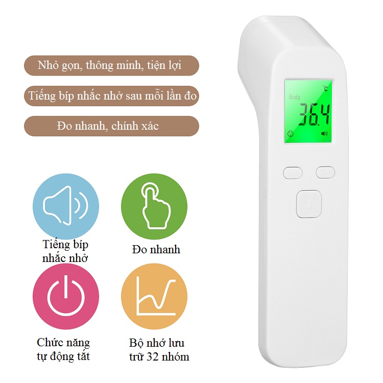 Nhiệt kế hồng ngoại đo trán UX-A-02