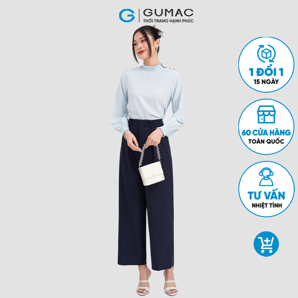 Quần lưng liền túi xéo thời trang GUMAC QC11039