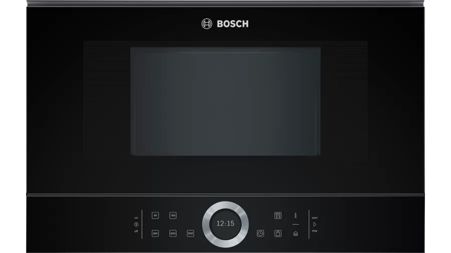 Lò vi sóng Bosch BFL634GB1 series 8 - Màn hình TFT hiện đại - Hàng Nhập khẩu