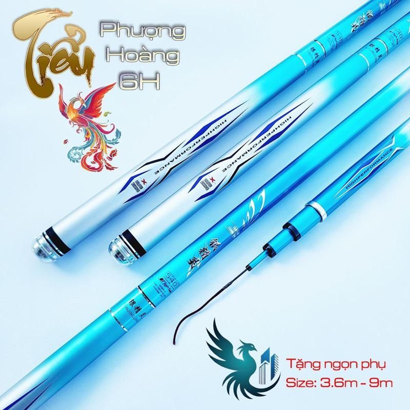 Cần câu tay 6H Tiểu phượng hoàng nội địa trung. - phôi carbon xoắn X công nghệ XSPIRAL