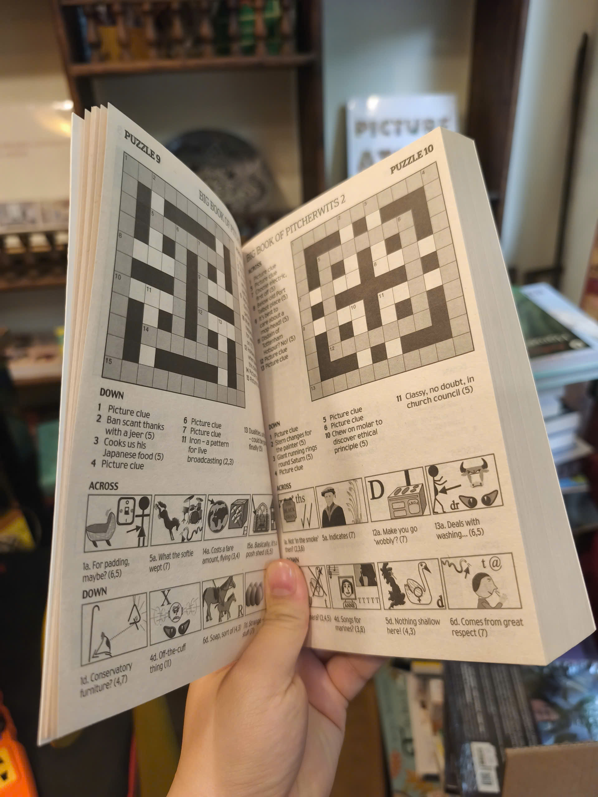 Sách - Big Book of Pitcherwits 2 - Picture Puzzle | Games / Ngoại văn Nhập khẩu UK / Trò chơi giải trí