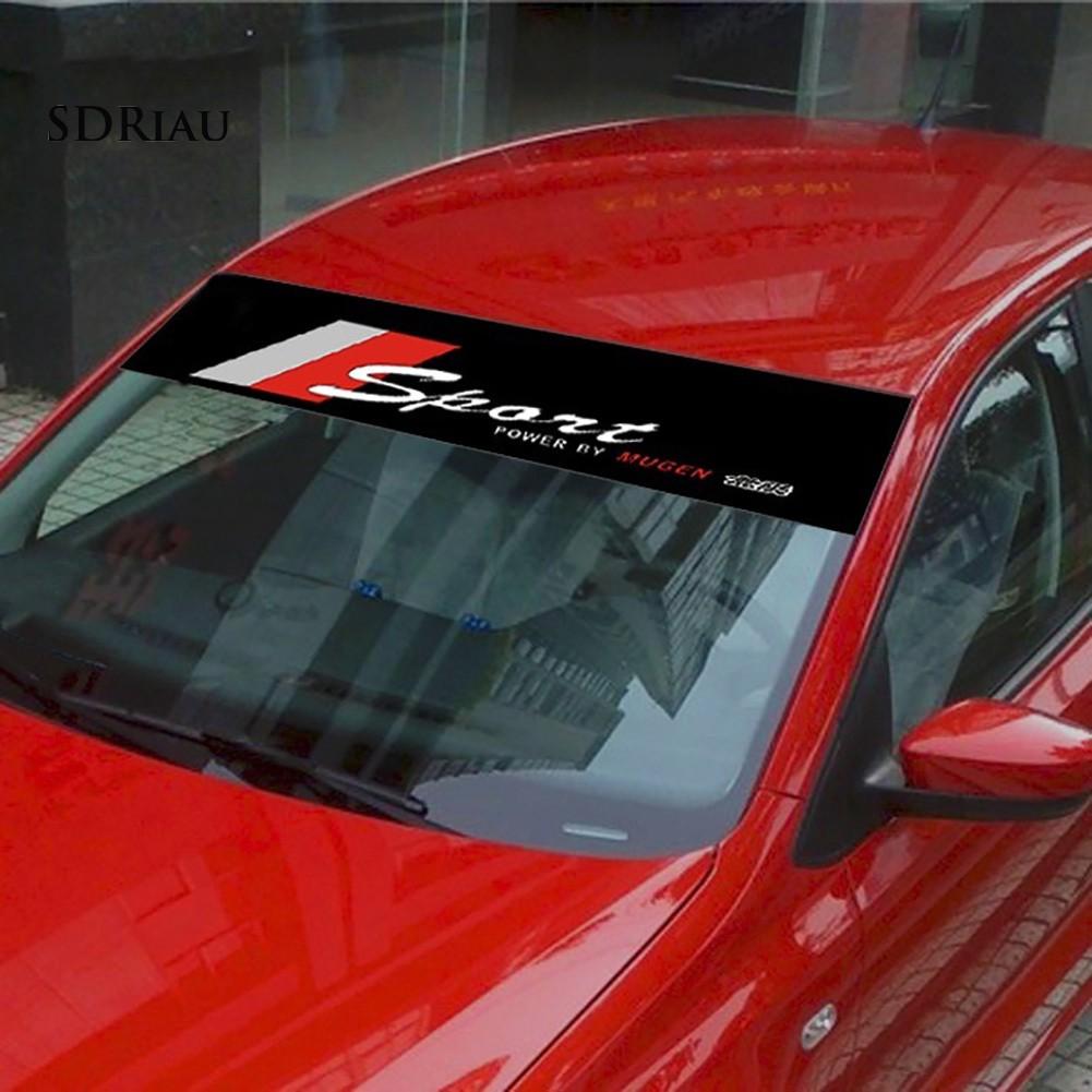 Decal dán kính chắn gió phía trước xe hơi