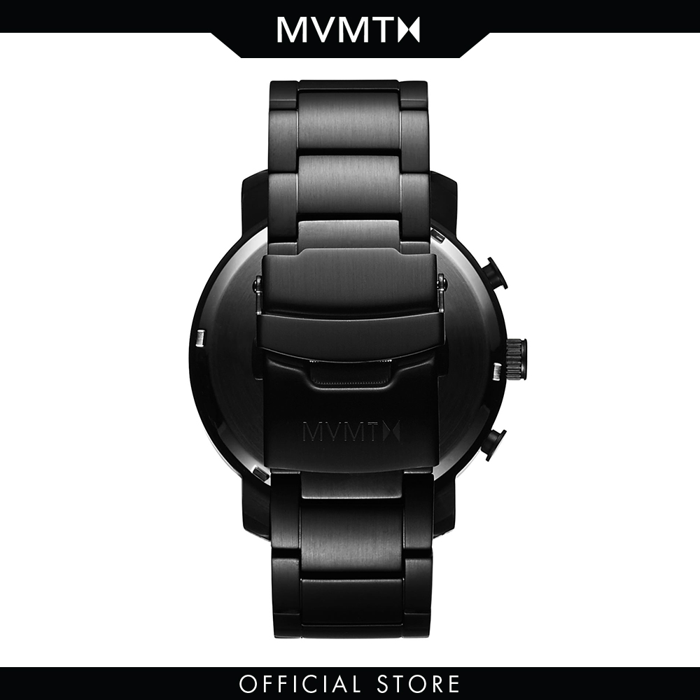 Đồng hồ Nam MVMT dây thép không gỉ 45mm - Chrono D-MC01-BBRG