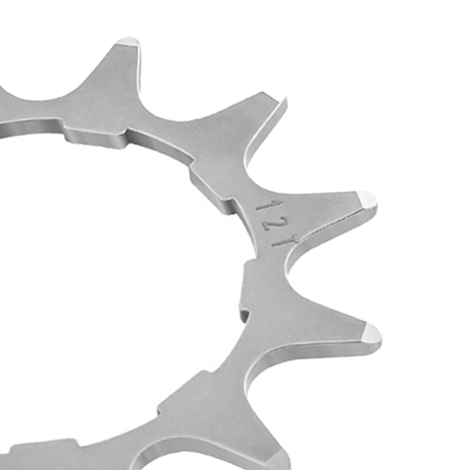 Lightweight Bike Single Speed Cassette Cog Refit Parts Easy Installation for Bicycle