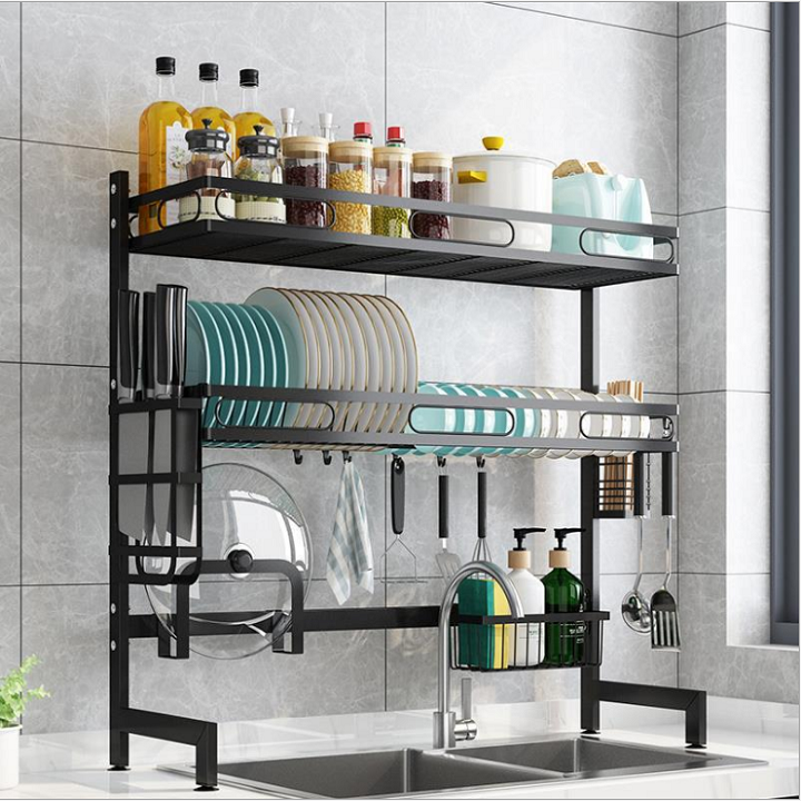 Kệ Bát Đĩa 2 Tầng. Kệ Úp Chén Đĩa 2 Tầng Cao Cấp Mới