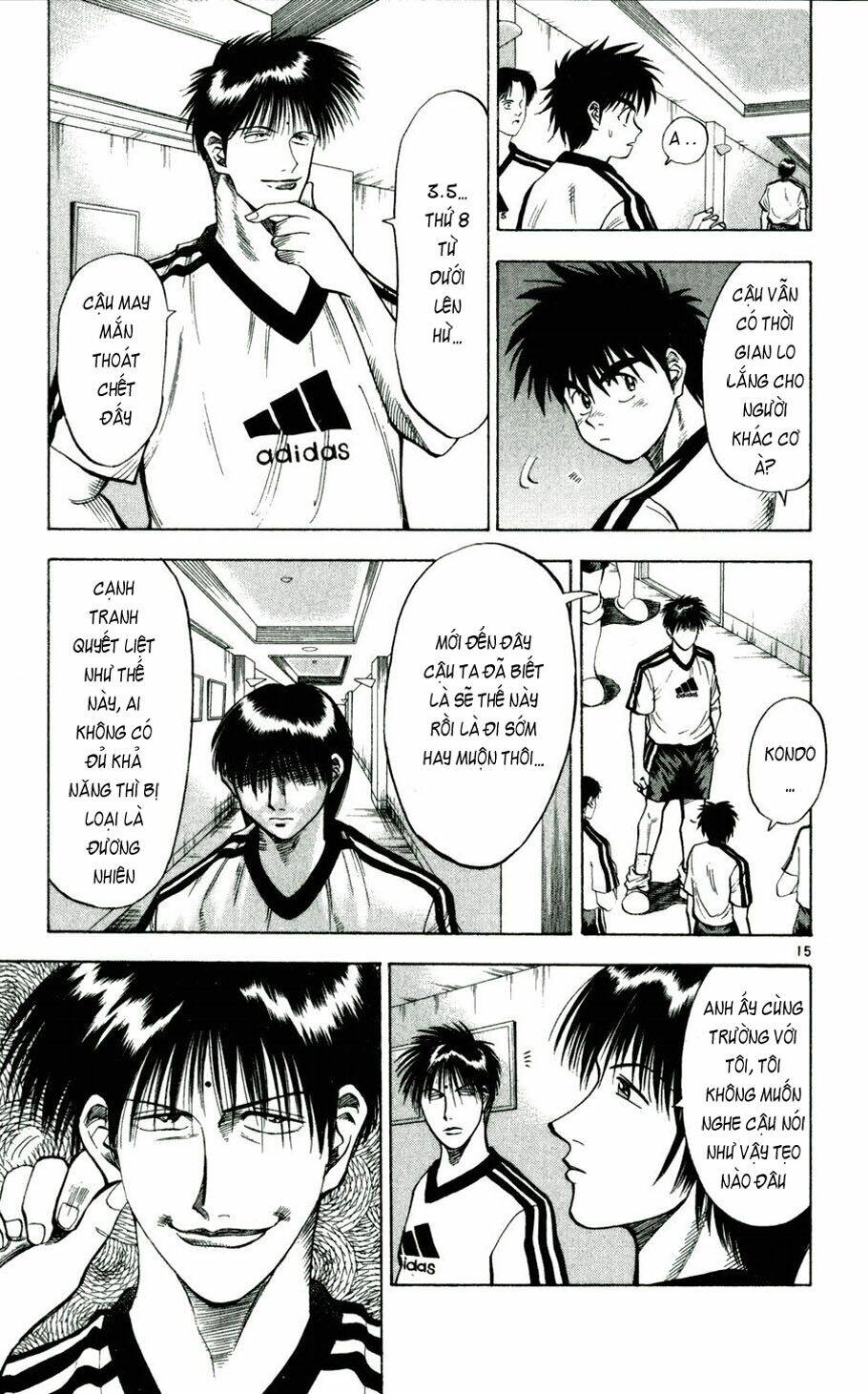 vũ điệu trên sân cỏ - fantasista chapter 37 14