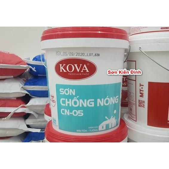 Sơn chống nóng mái tôn, tường nhà CN-05 làm mát ngôi nhà của bạn- LON 5L