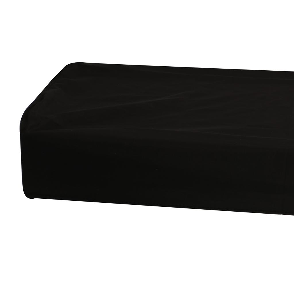 Sunnimix Đen 88 Phím Đàn Piano Điện Tử Bàn Phím Chống Bụi 134X29X12 Cm