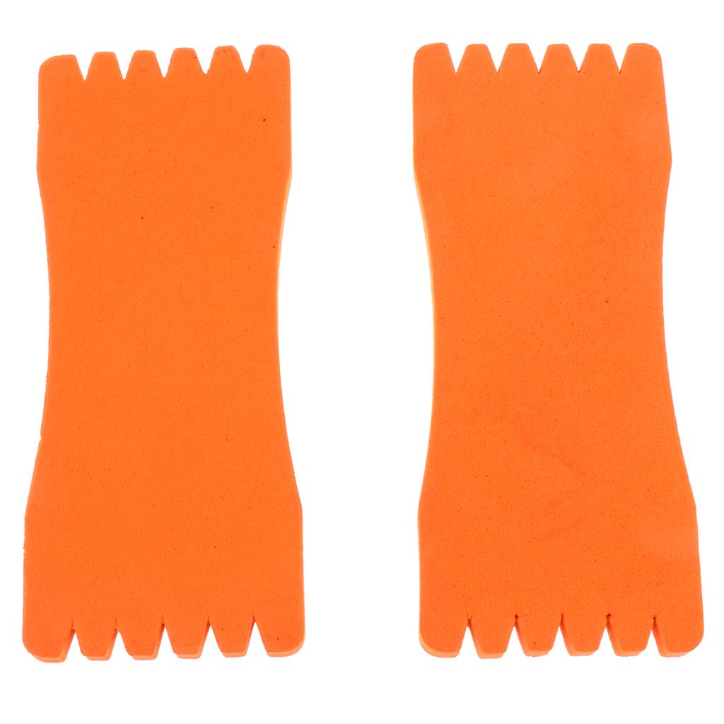 2xFoam Fishing Line Board Fishing Winding Board Wrapped Wire Spool Board 5x12