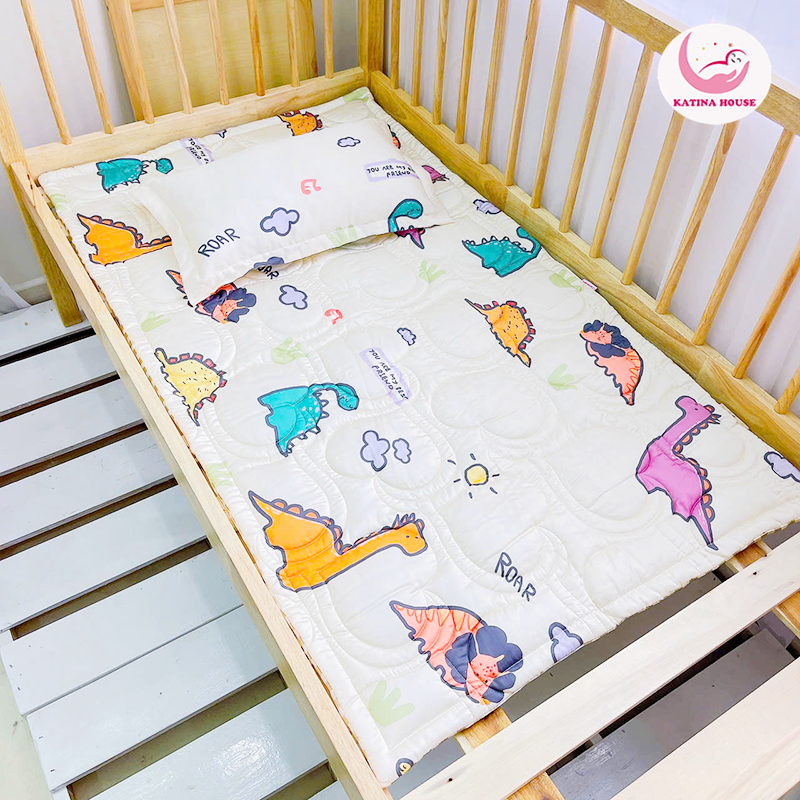 Bộ gối nệm Katina House cho bé tiểu học 5-10 tuổi, vải tencel 60s mát mịn, mềm mại, ngủ ngon giấc