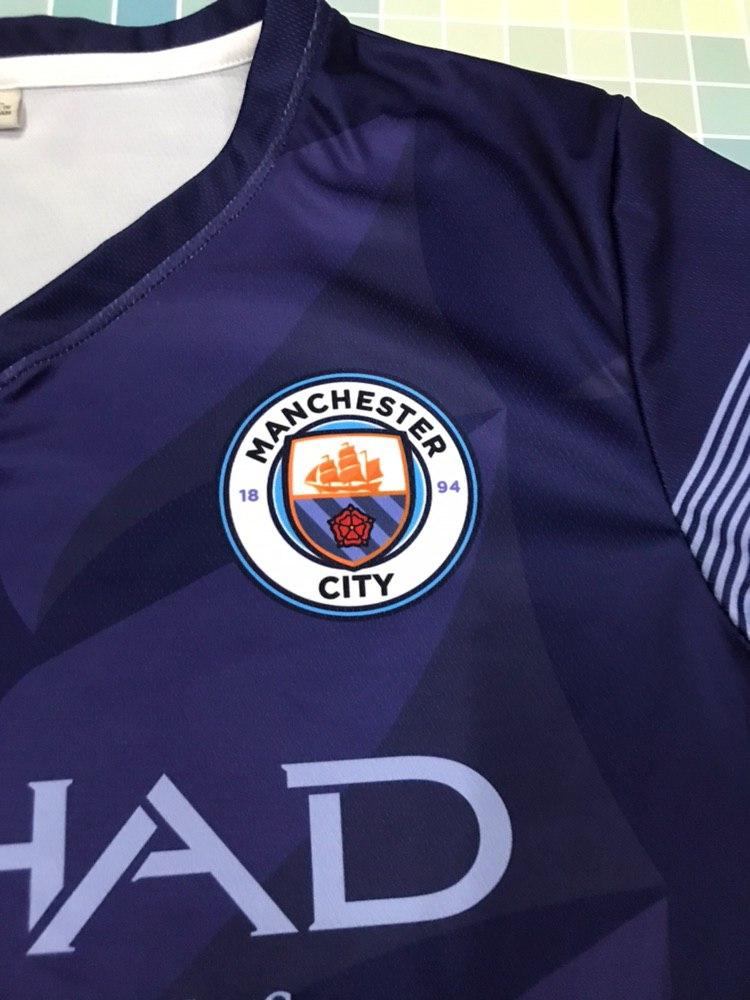 Áo bóng đá đẹp, áo đá bóng và áo đá banh CLB Manchester City BD053