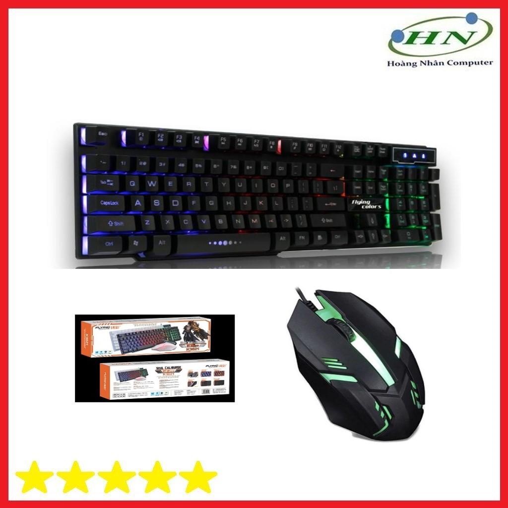 Bàn phím giả cơ và chuột chuyên game K8 3621 kết nối cổng usb