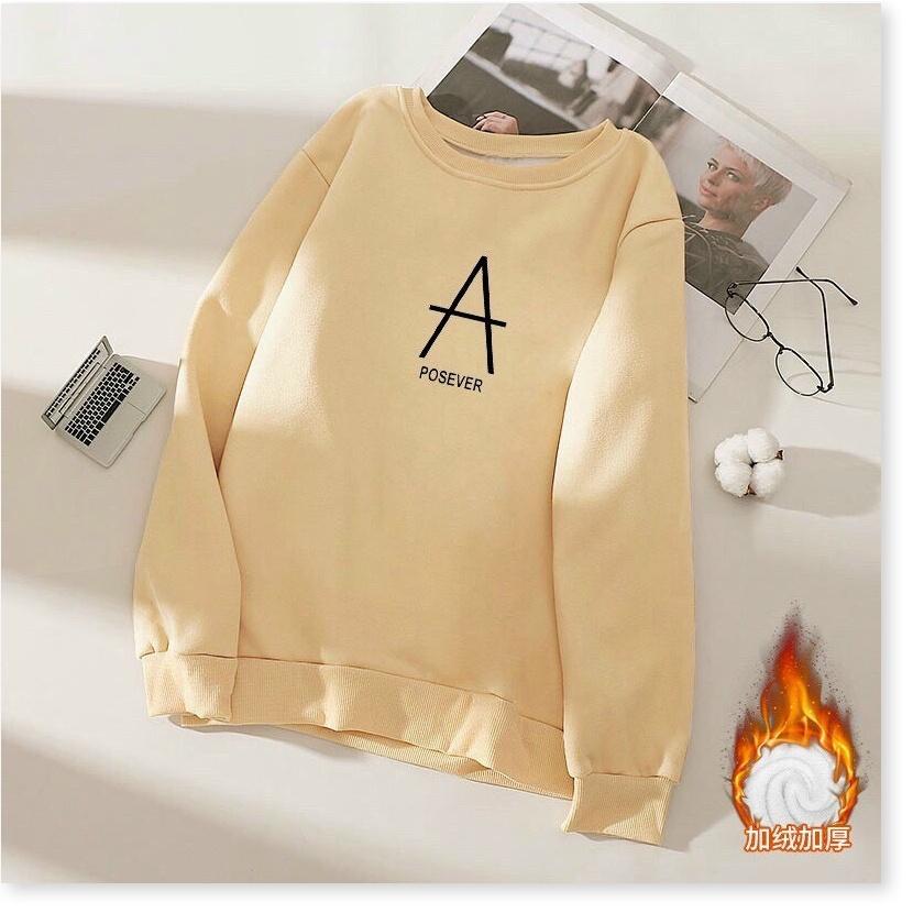 Áo khoác nỉ cổ tròn Posever cực đẹp , phong cách hàn , 2021 dành cho các bạn nam KME FASHION