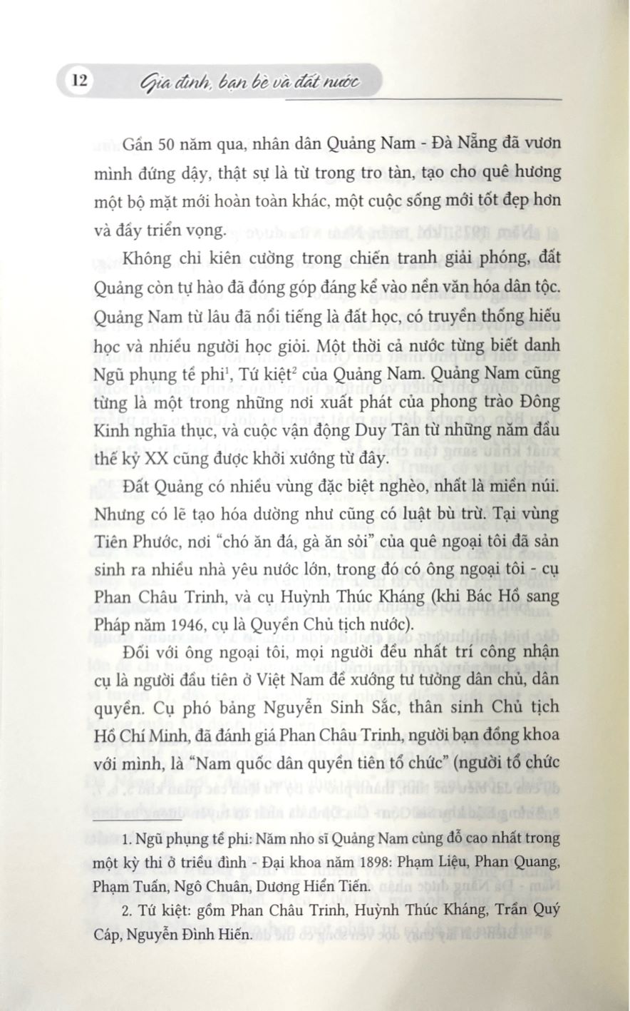 Hồi Ký Nguyễn Thị Bình - Gia Đình, Bạn Bè Và Đất Nước - ST
